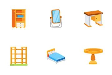 Furniture And Interior Icon Pack