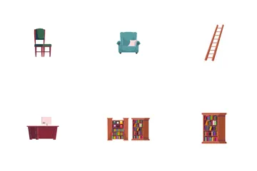 Furniture And Interior Icon Pack