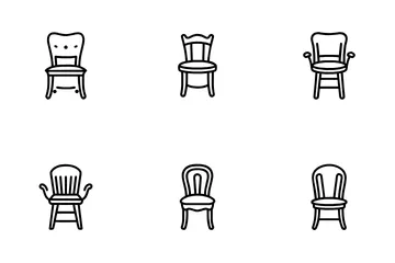 Furniture And Interior Design Icon Pack
