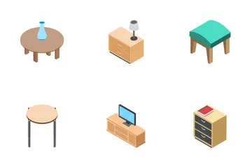 Furniture And Interior Icon Pack