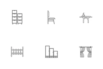 Furniture And Interior Icon Pack