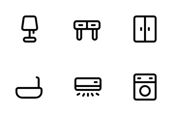 Furniture & Appliance Icon Pack