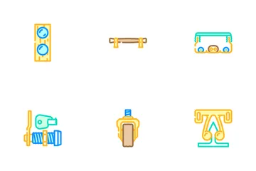 Furniture Fitting Construction Icon Pack