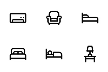 Furniture & Home Appliance Icon Pack