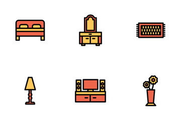 Furniture - Mono Lineal Icon Pack
