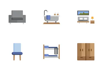 Furniture Room Icon Pack
