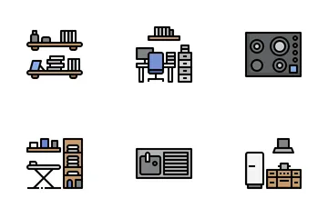 Furniture Room Icon Pack