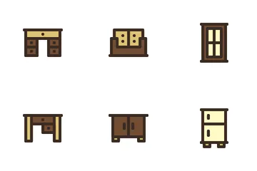 Furniture Set Icon Pack