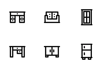 Furniture Set Icon Pack