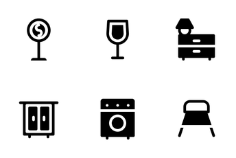 Furniture (Solid) Icon Pack
