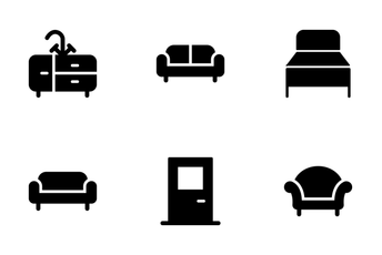 Furniture Vector Icons Icon Pack