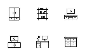 Furnitures Icon Pack