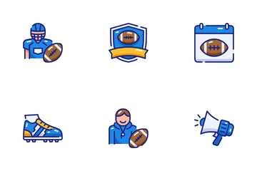 Futebol americano Icon Pack