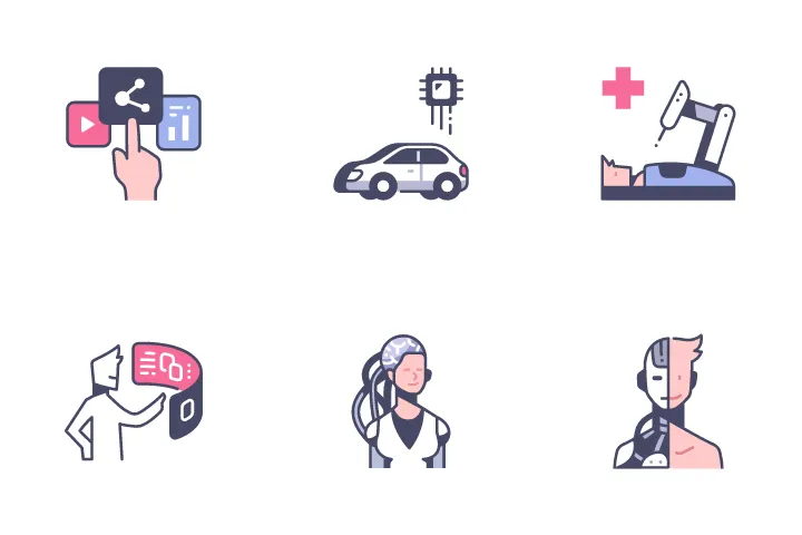 Download Artificial Intelligence (AI) Icons | IconScout
