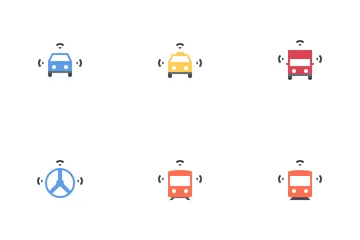 交通の未来 - スマート交通 アイコンパック