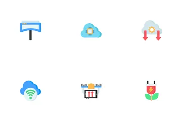 Future Tech Creative Icon Pack