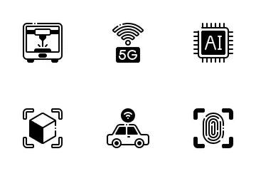 Future Tech Trends Icon Pack