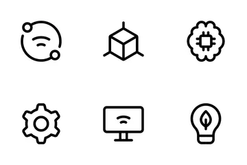 Futuristic Technology Icon Pack