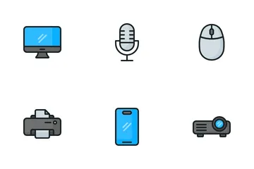 Gadget And Electronics Icon Pack