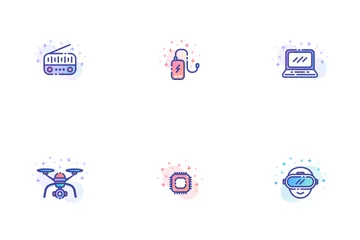 Gadget Gradient - Efficiency Tools Icon Pack