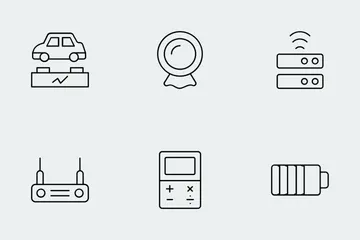 Gadgets Line Icons Icon Pack