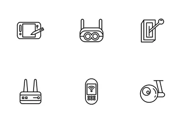 Gadgets und Elektronik Symbolpack