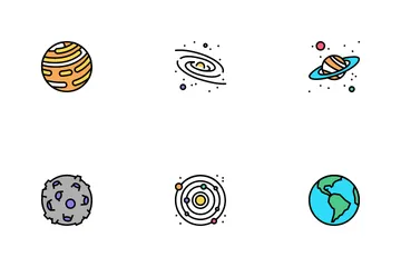 Espace du système Galaxy Pack d'Icônes