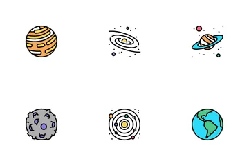 Galaxy System Space Icon Pack