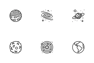 Galaxy System Space Icon Pack