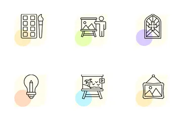 Galería de arte Paquete de Iconos