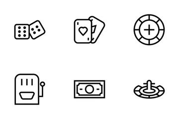 Gambling Vector Icons Icon Pack