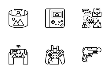 Game And Virtual Reality Icon Pack