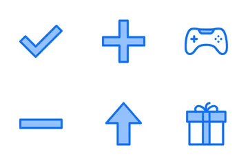 Game Buttons Icon Pack