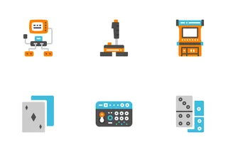 Game Console Flat Icon