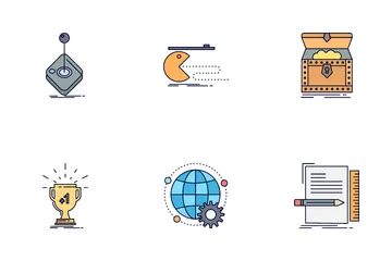 Game Design And Game Development Icon Pack