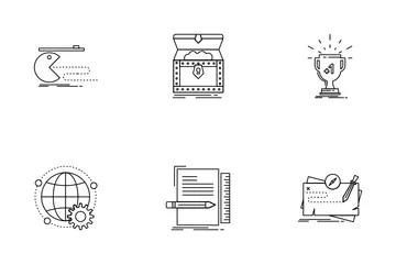 Game Design And Game Development Icon Pack