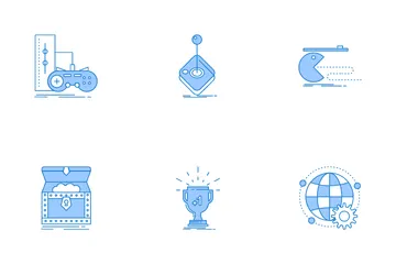 Game Design And Game Development Icon Pack