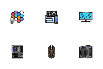 Game Pc Gamer Computer Online Icon Pack
