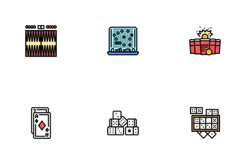 Game Table Play Board Icon Pack