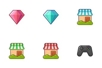 Game UI Set Icon Pack