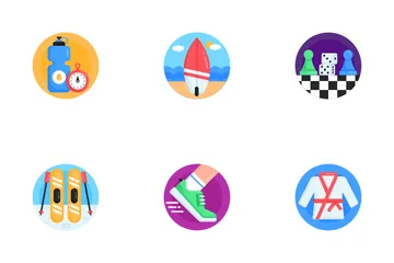 Games And Sports Activities Icon Pack