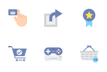 Gaming And E-Commerce Icon Pack