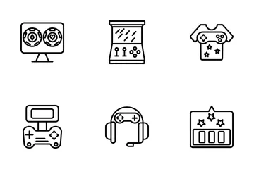 Gaming And Entertainment Icon Pack