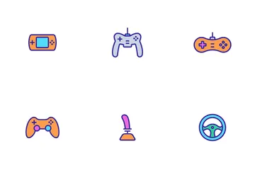 Gaming Joystick Icon Pack