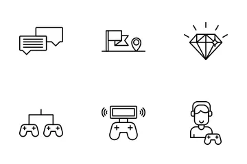 Gaming Menu Icon Pack