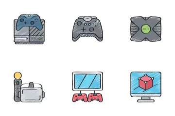 Gaming - Skizzenhaft Icon Pack