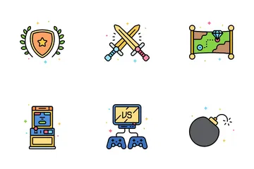 Gaming (Video Games) Icon Pack