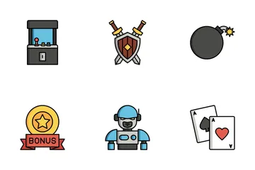 Gaming (Video Games) Icon Pack