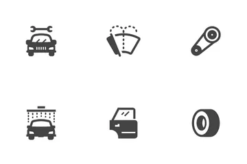 Garage & Auto Part Icon Pack