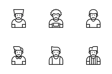 Avatar de garçon Pack d'Icônes